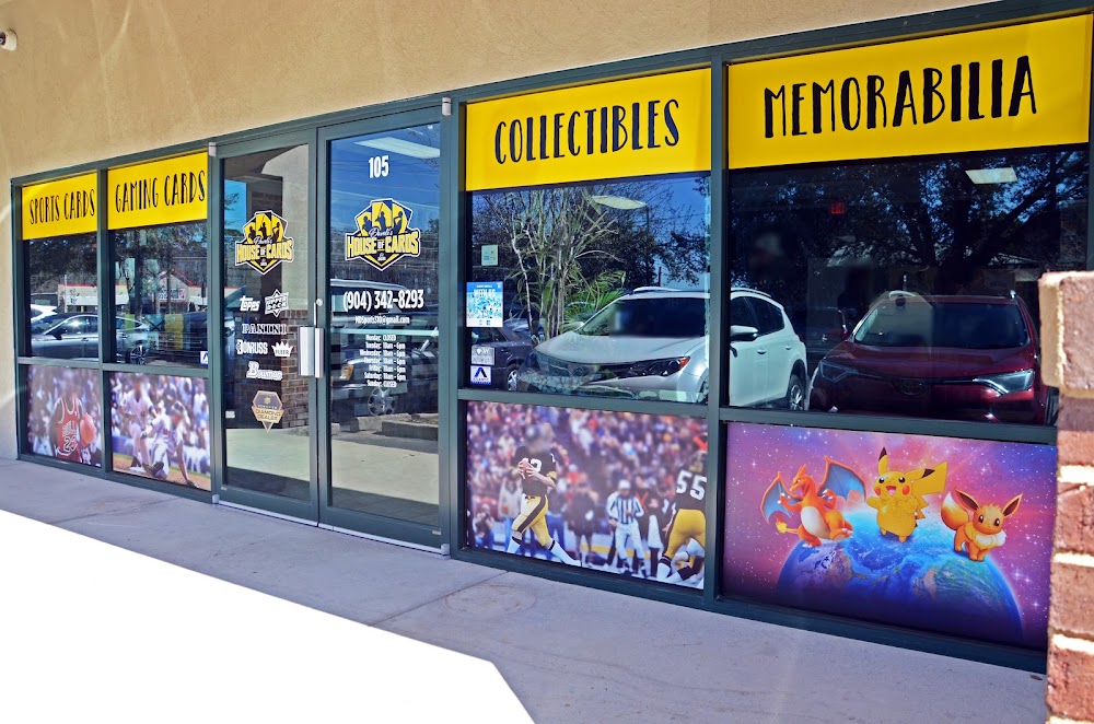 Davolis House of Cards, tienda de TCG en St Johns