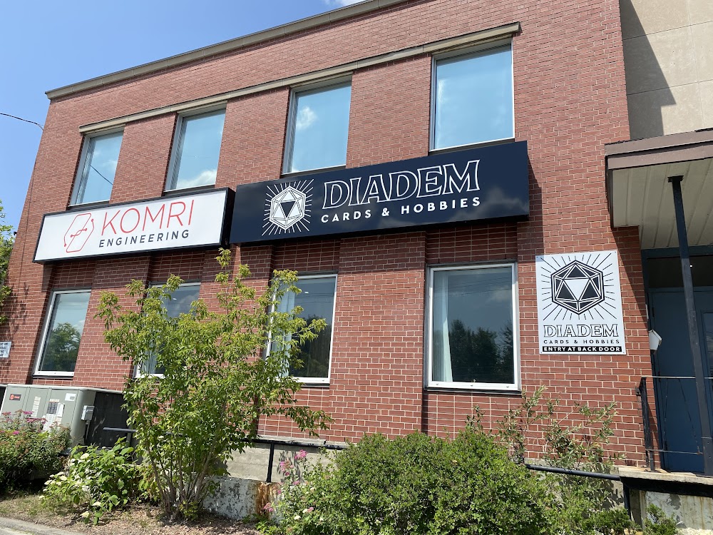 Diadem Cards and Hobbies, tienda de TCG en Greater Sudbury