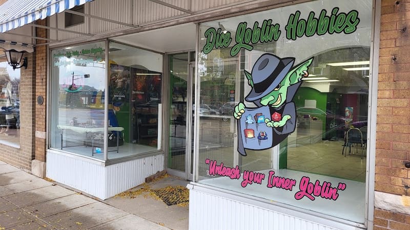 Dice Goblin Hobbies, a TCG store in Two Rivers