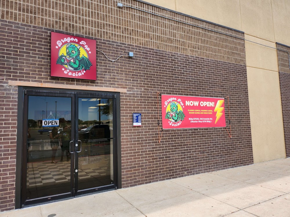 Dragon-Pop-Social, tienda de TCG en Fort Hood