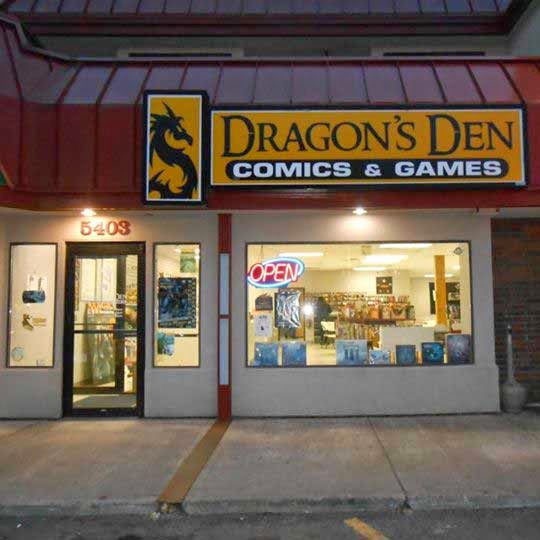Dragon's Den Gaming, tienda de TCG en Sioux Falls