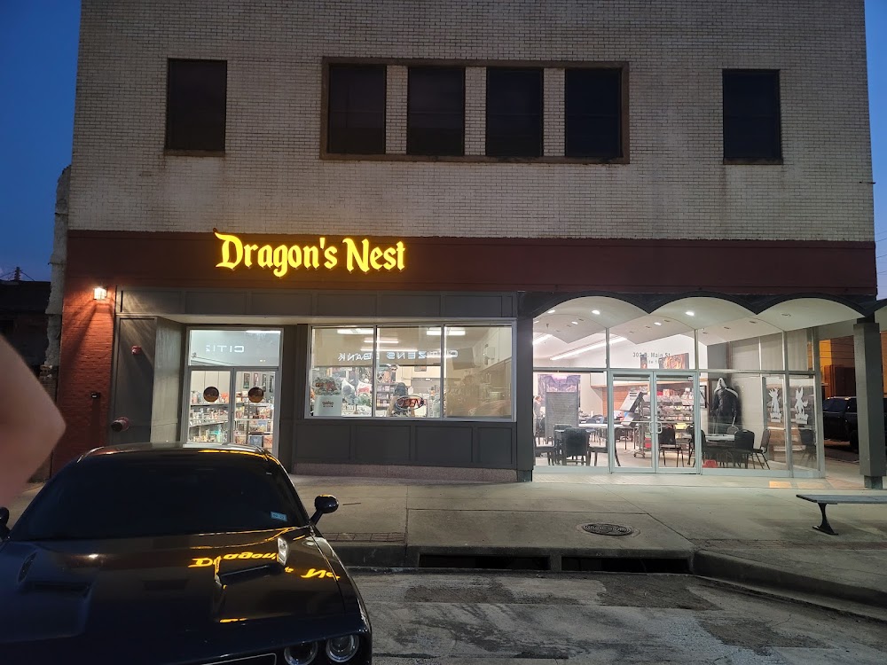Dragon's Nest, tienda de TCG en Kilgore