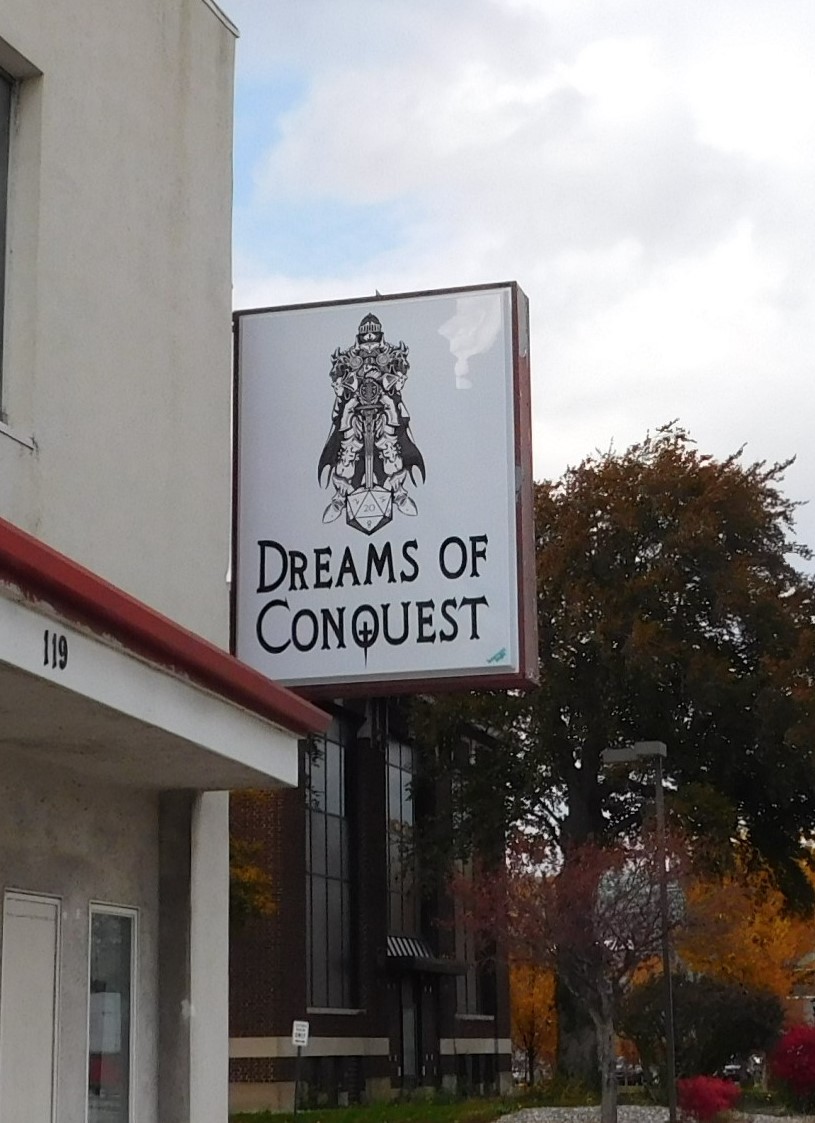 Dreams of Conquest, tienda de TCG en Bay City