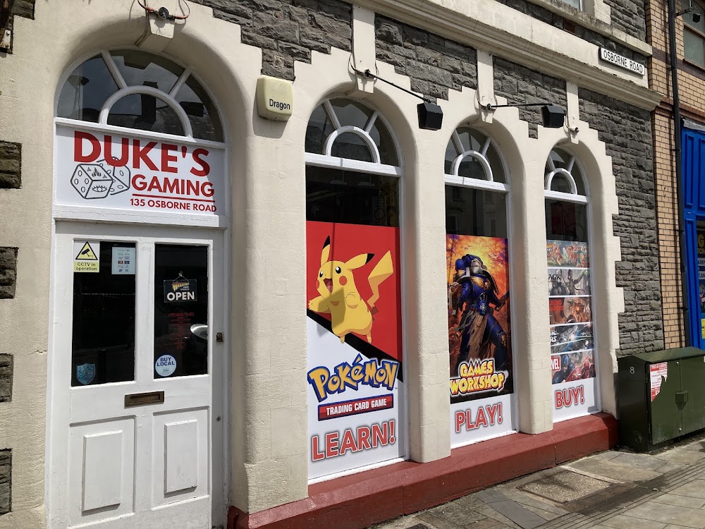 Duke's Gaming, tienda de TCG en Pontypool