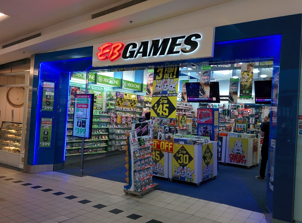 EB Games Parramatta, tienda de TCG en Parramatta