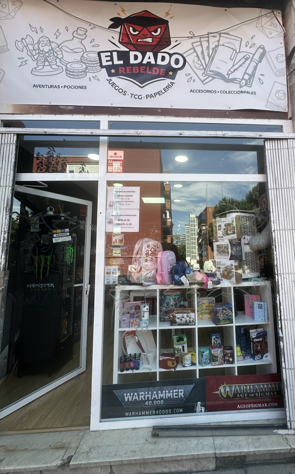 El Dado Rebelde, tienda de TCG en Alcorcón