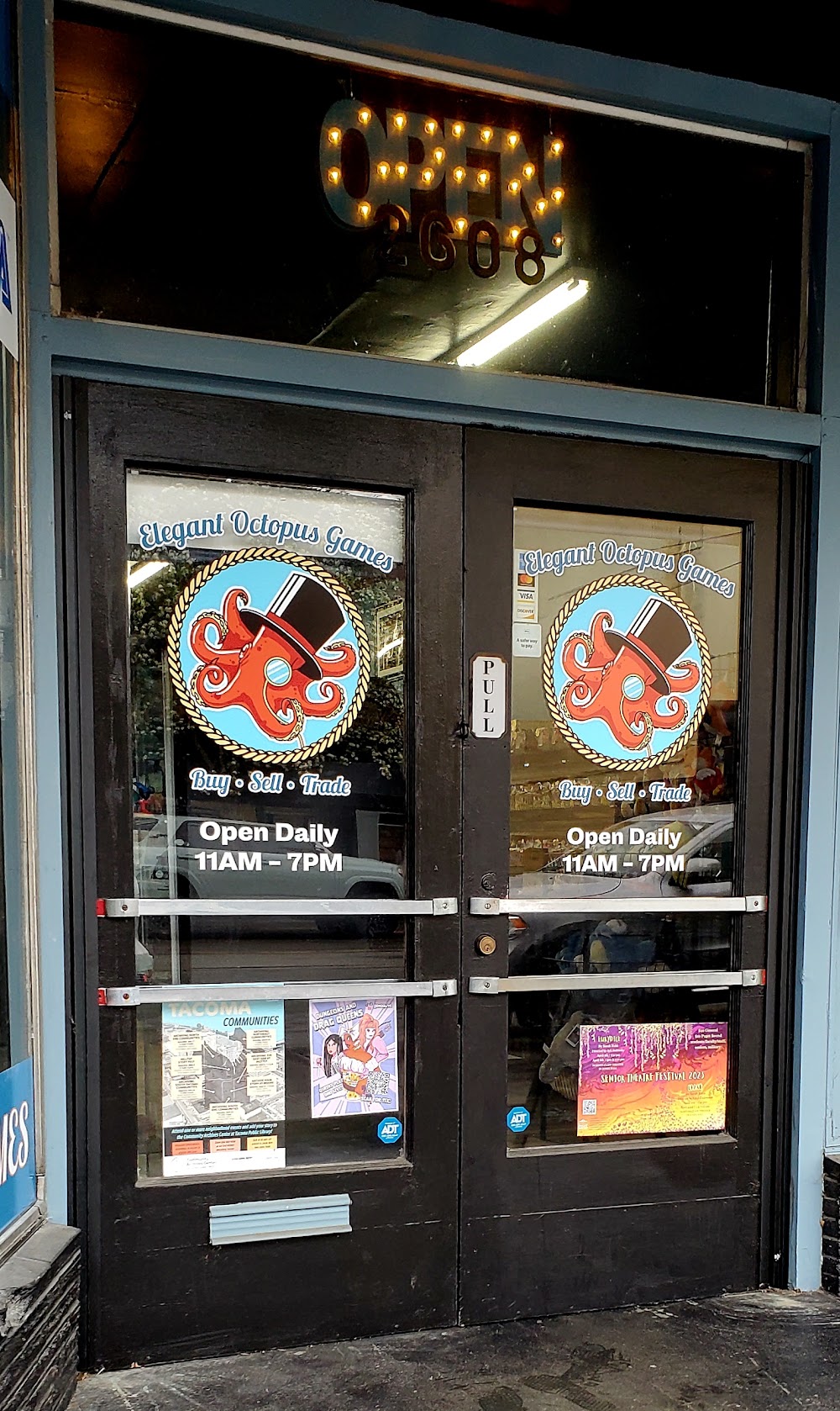 Elegant Octopus Games, tienda de TCG en Tacoma