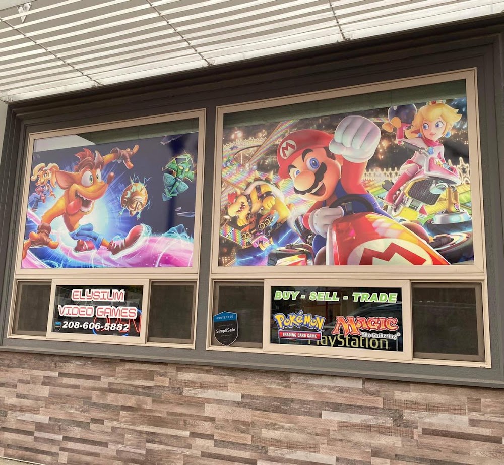 Elysium Video Games, tienda de TCG en Grangeville