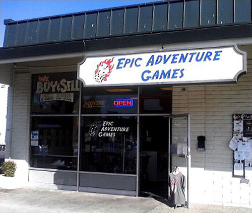 Epic Adventure Games, tienda de TCG en Scotts Valley