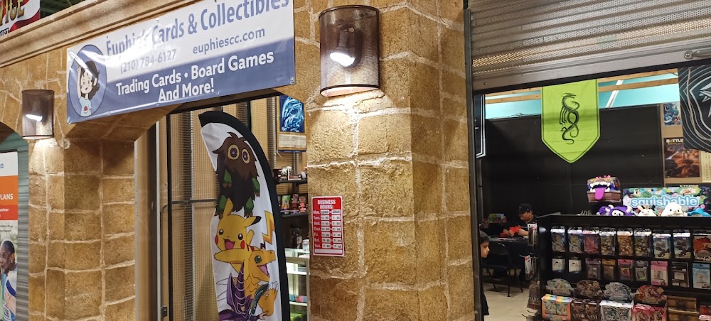 Euphie's Cards and Collectibles, tienda de TCG en San Antonio