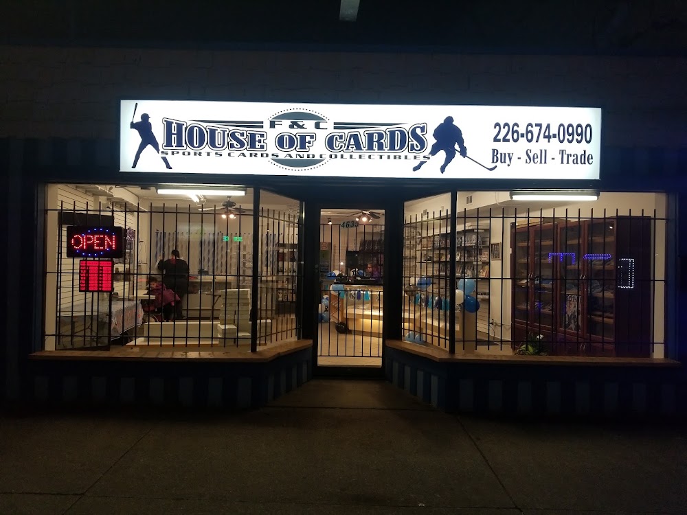 F & C HOUSE OF CARDS, tienda de TCG en Windsor