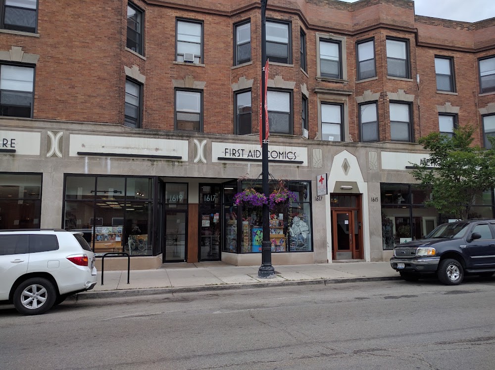 First Aid Comics (Hyde Park), tienda de TCG en Chicago