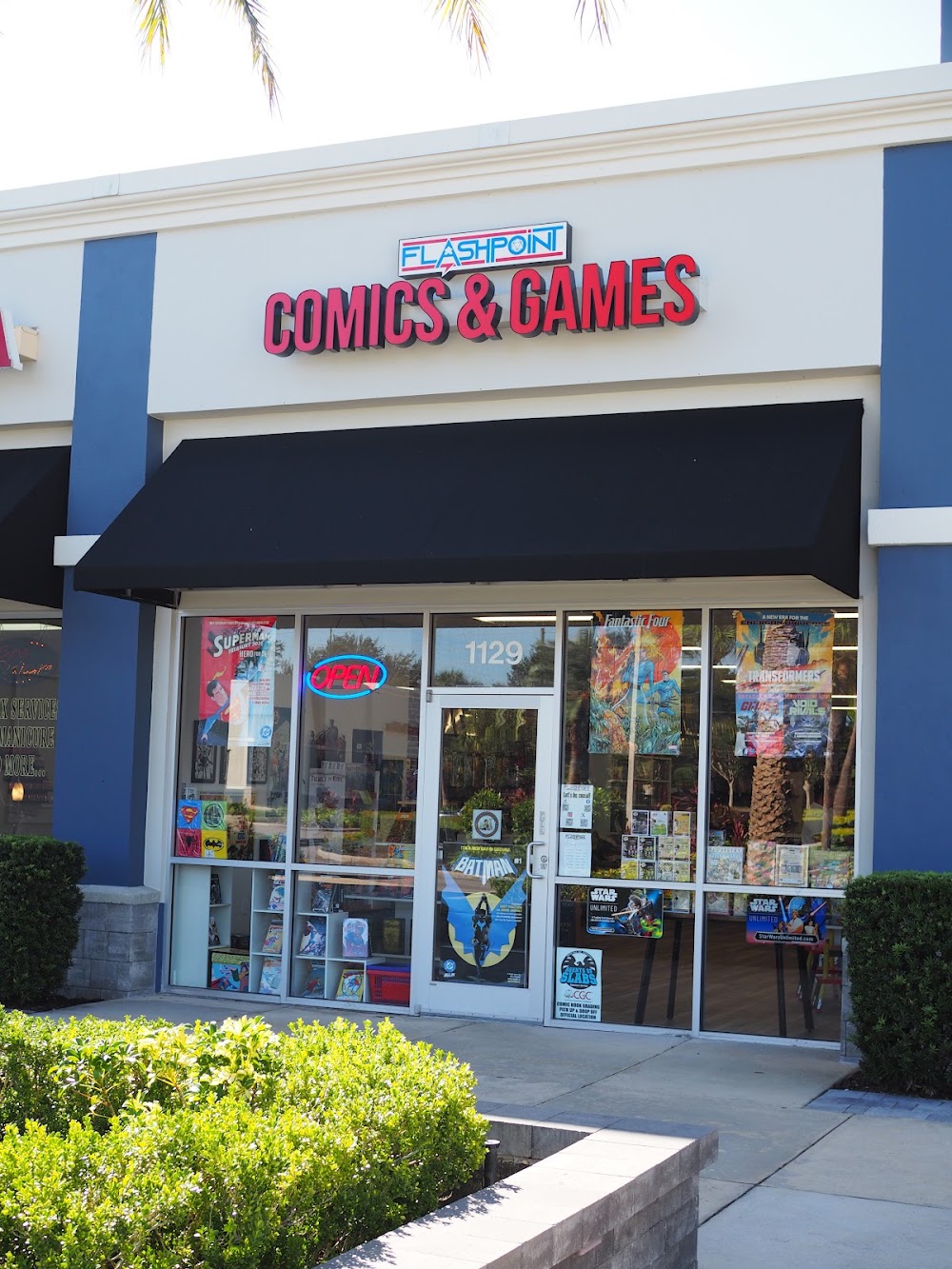 Flashpoint Comics and Games, tienda de TCG en Winter Springs