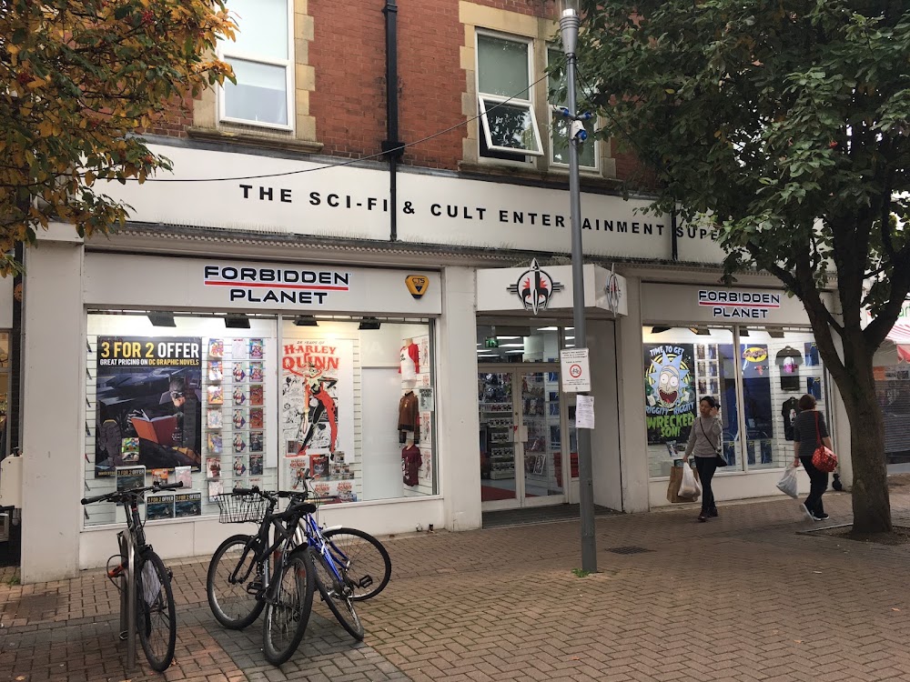 Forbidden Planet Cambridge, tienda de TCG en Cambridge