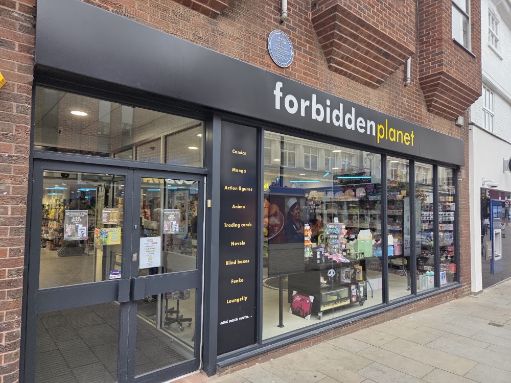 Forbidden Planet Derby, tienda de TCG en Derby