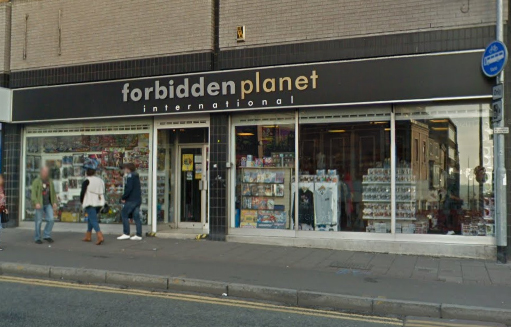 Forbidden Planet Hanley, tienda de TCG en Stoke-on-Trent