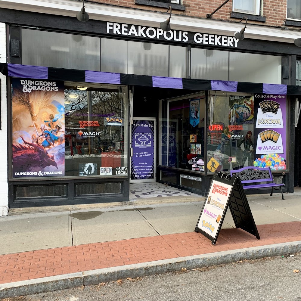 Freakopolis Geekery, tienda de TCG en Whitehall