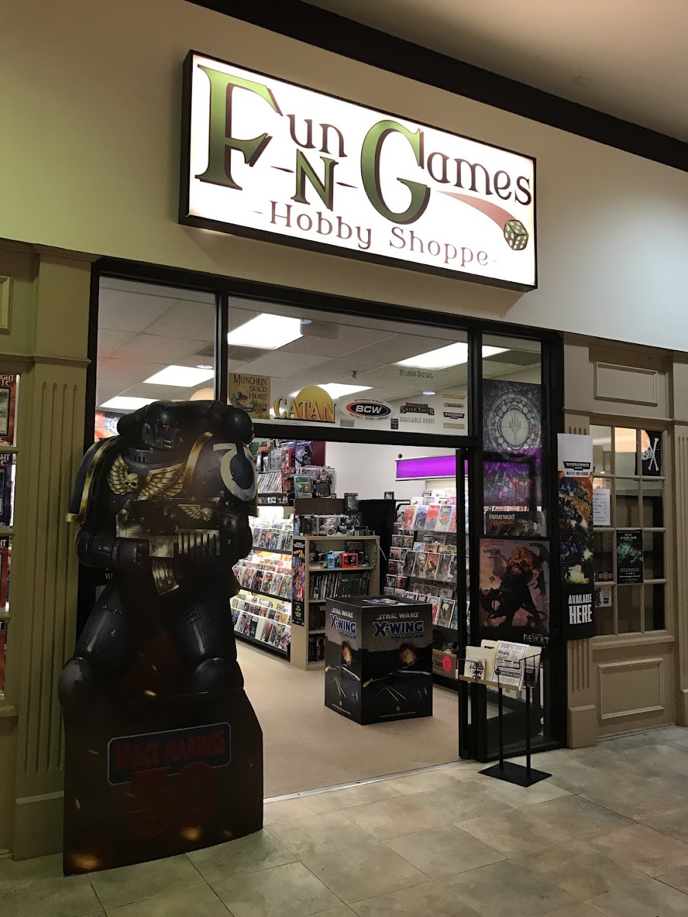 Fun N Games Hobby Shoppe, tienda de TCG en Blacksburg