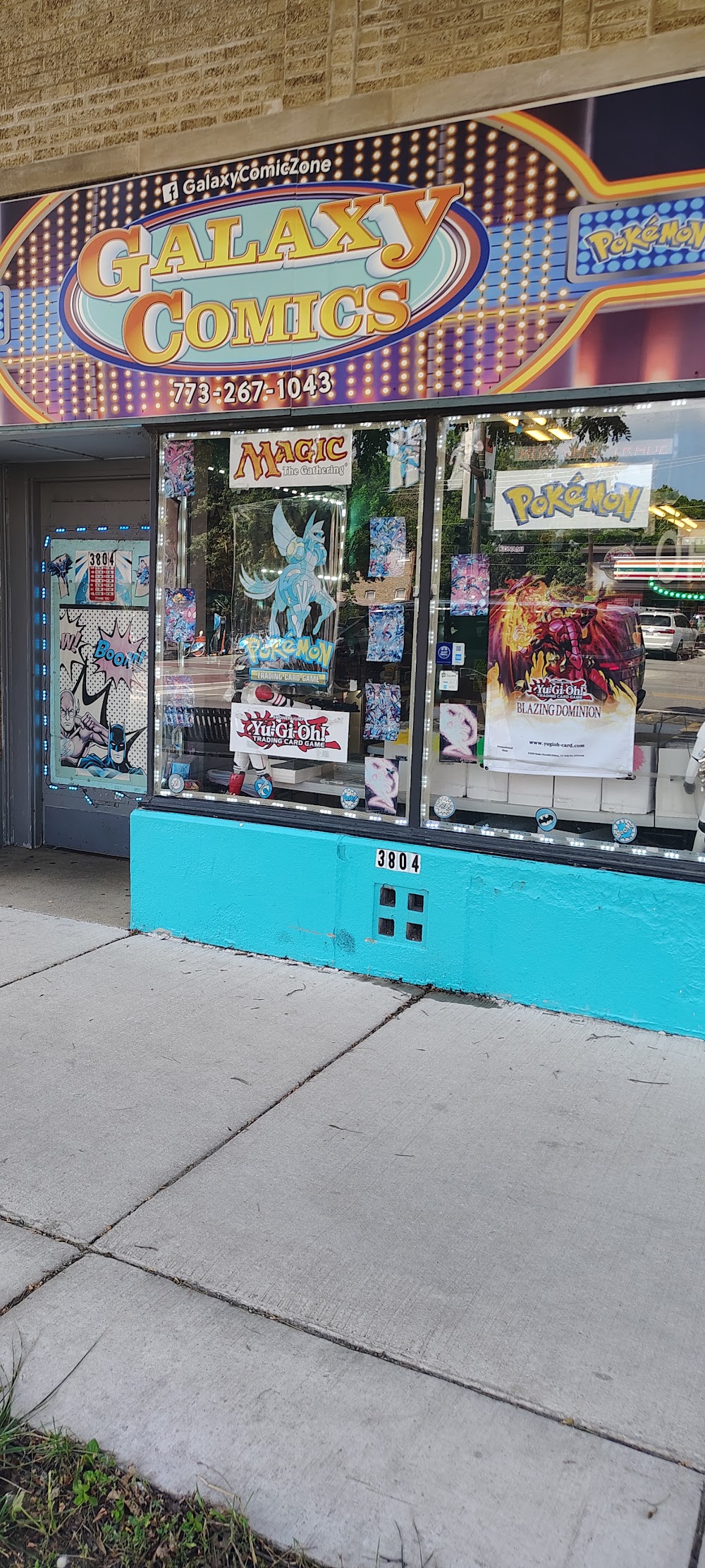 Galaxy Comic Zone, a TCG store in Chicago