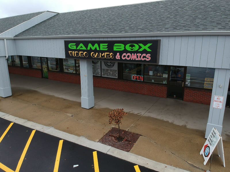 Game Box Video Games and Comics, a TCG store in Topsham