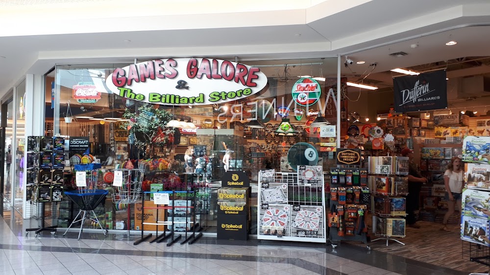 Games Galore & the Billiard Store, 2 store locations, tienda de TCG en Lethbridge