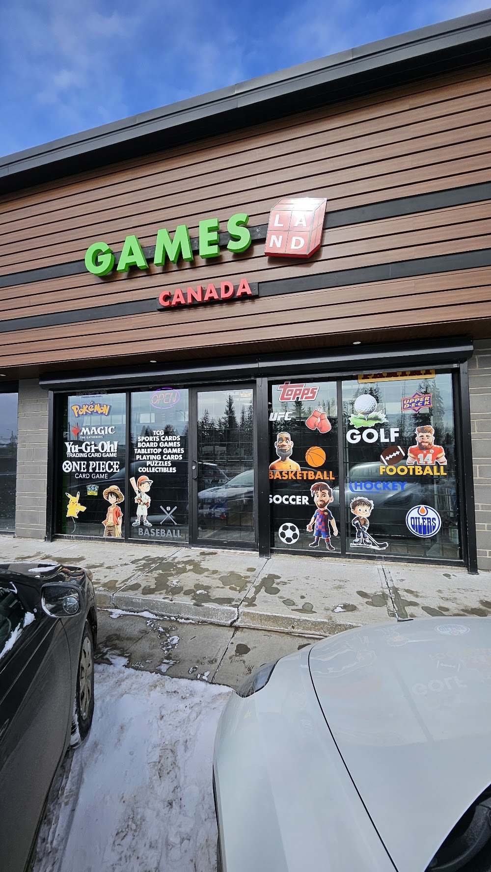 GamesLand Canada, tienda de TCG en Edmonton