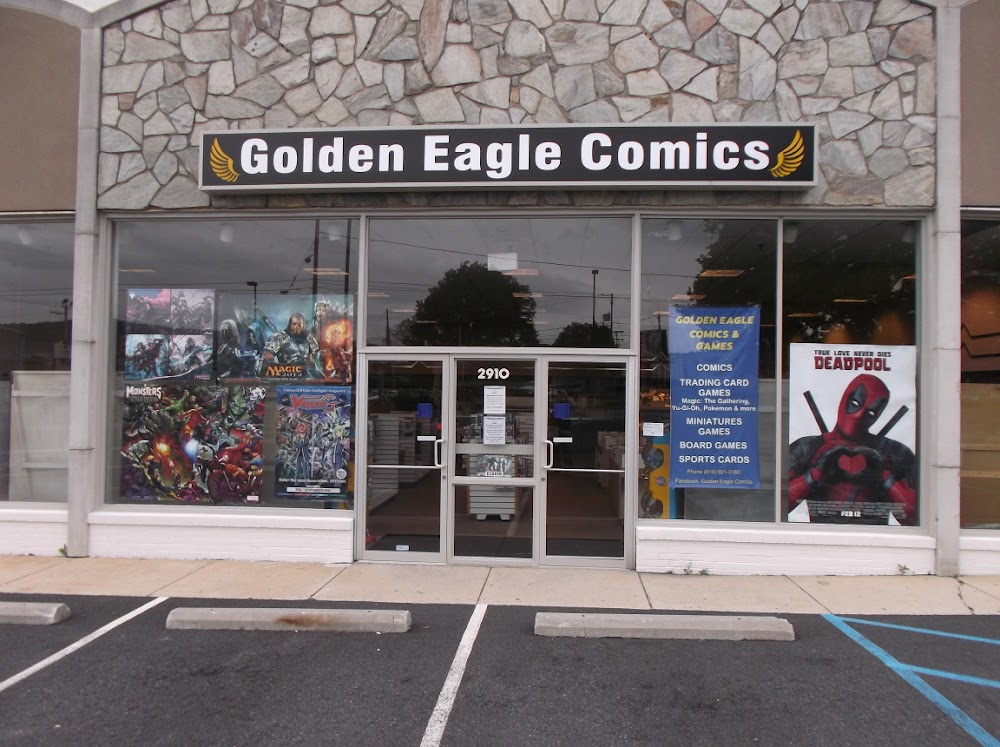 Golden Eagle Comics & Games, tienda de TCG en Reading