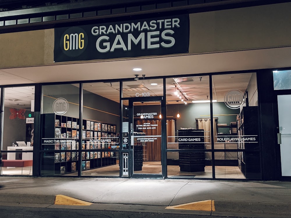 Grandmaster Games - Boulder, tienda de TCG en Boulder