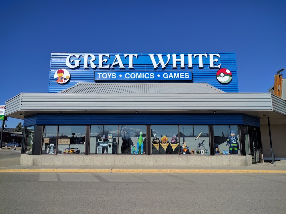 Great White Toys - Comics - Games, tienda de TCG en Prince George