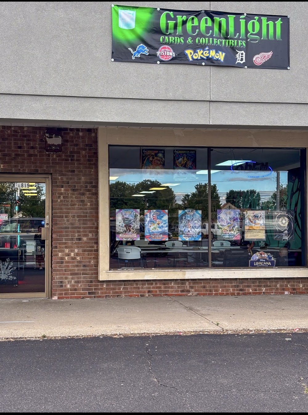 GreenLight Collectibles, tienda de TCG en Clinton Township