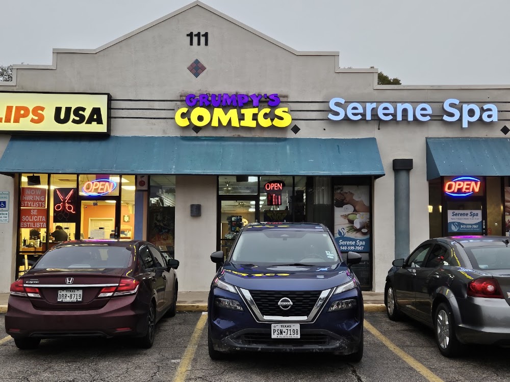 Grumpy's Comics, tienda de TCG en Denton