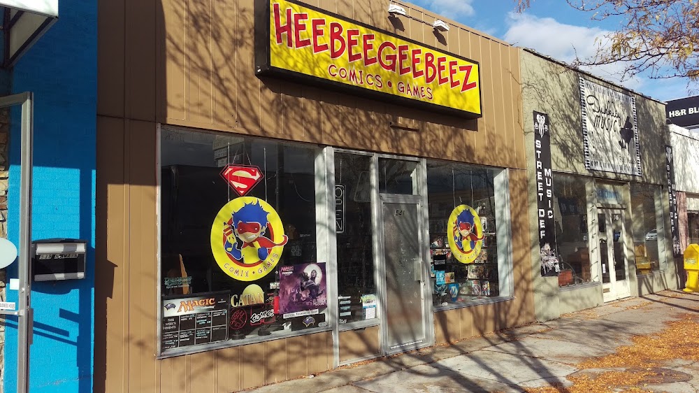 Heebeegeebeez, tienda de TCG en Logan