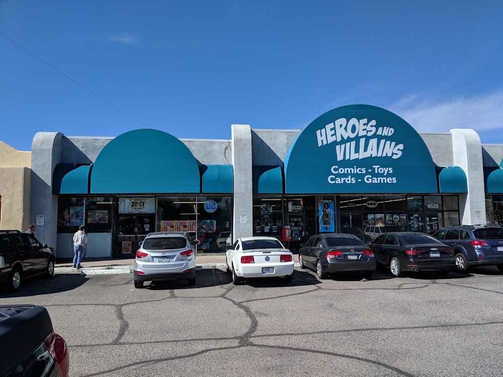 Heroes and Villains, tienda de TCG en Tucson