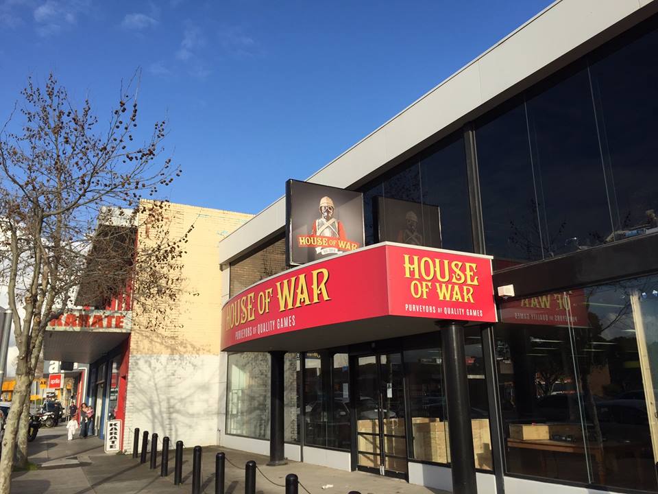 House of War, tienda de TCG en Ringwood