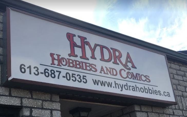 Hydra Hobbies and Comics, tienda de TCG en Petawawa