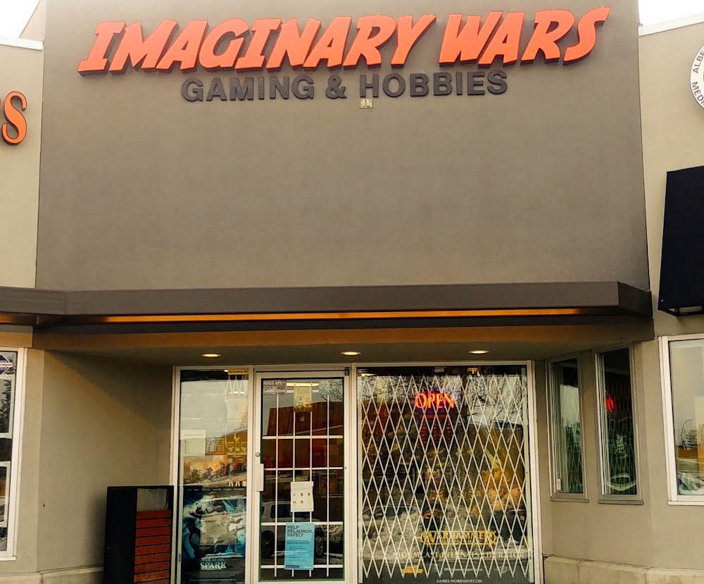 Imaginary Wars Gaming and Hobbies, tienda de TCG en Calgary