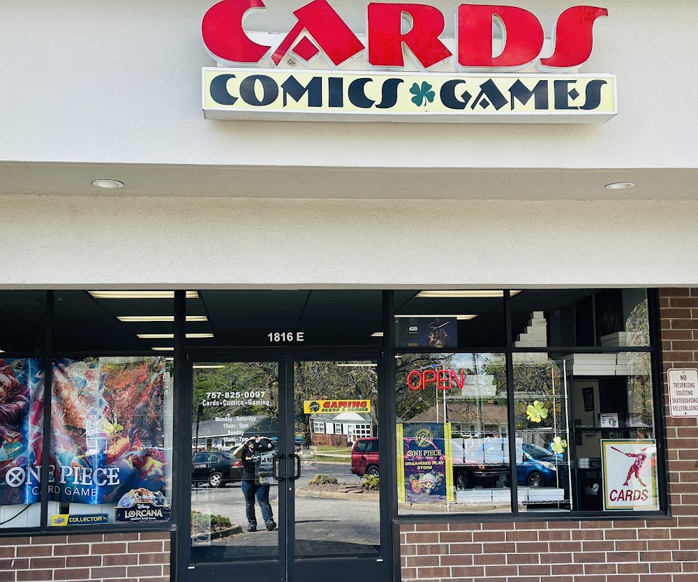 Jersey's Cards and Comics - Hampton, tienda de TCG en Hampton