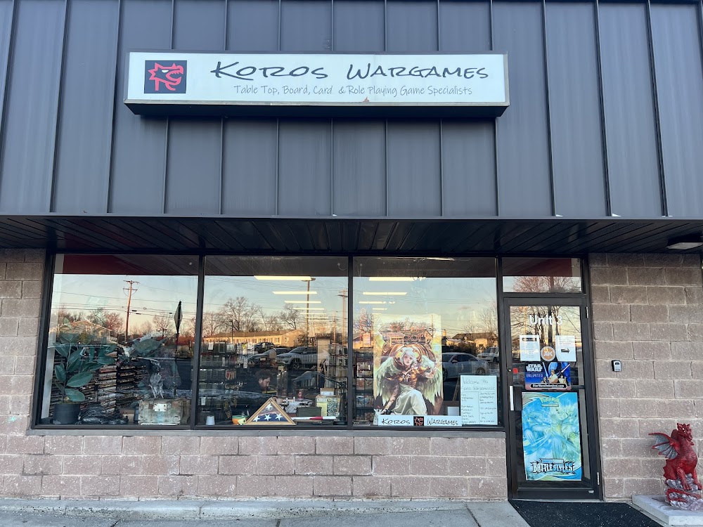 Koros Wargames, tienda de TCG en Flemington