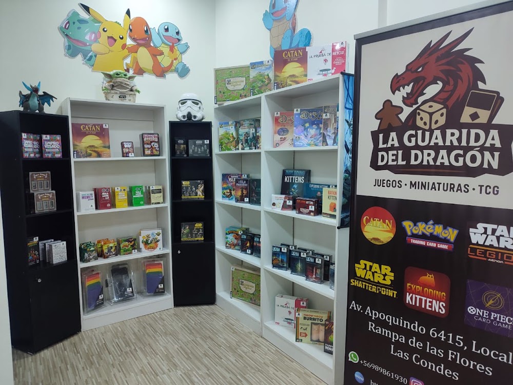 La Guarida del Dragón, tienda de TCG en Las Condes
