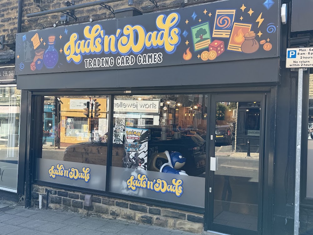 Lads n Dads Trading Card Games, tienda de TCG en Pudsey