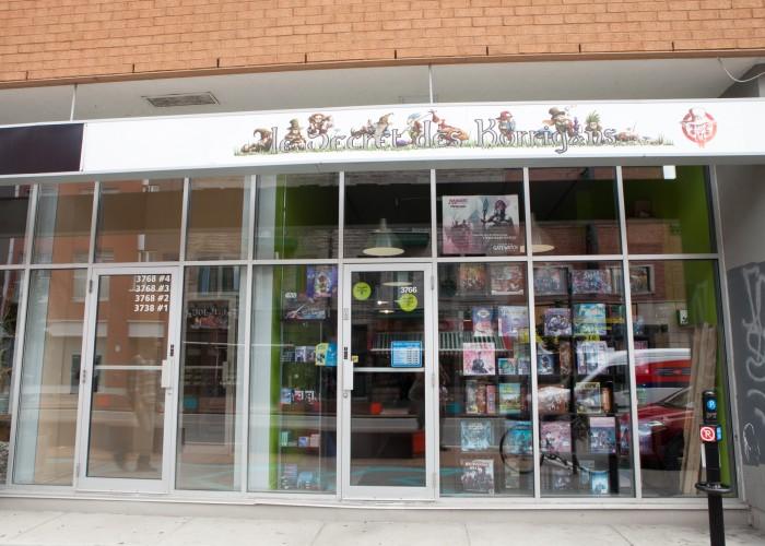 Le Secret des Korrigans, tienda de TCG en Montreal