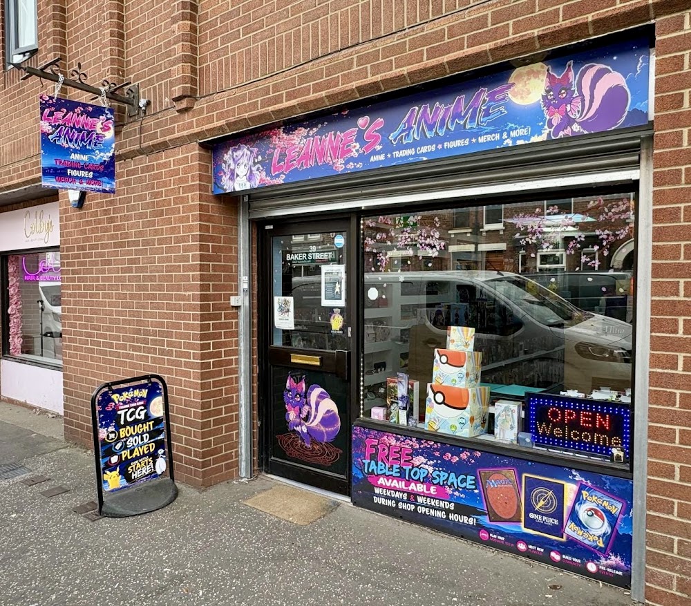 LEANNE'S ANIME AND COLLECTABLES, tienda de TCG en Gorleston-on-Sea