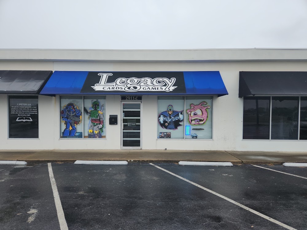 Legacy Cards and Games, tienda de TCG en Victoria
