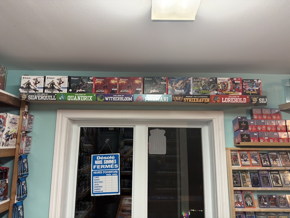 Les Cartes Du Comté, tienda de TCG en Donnacona