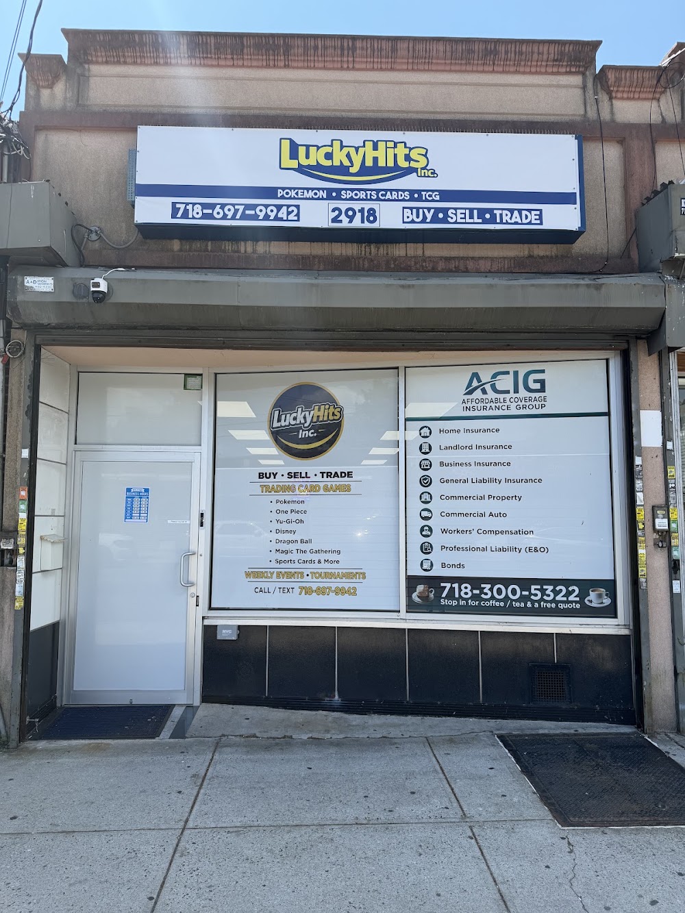 Lucky Hits Inc, tienda de TCG en Brooklyn