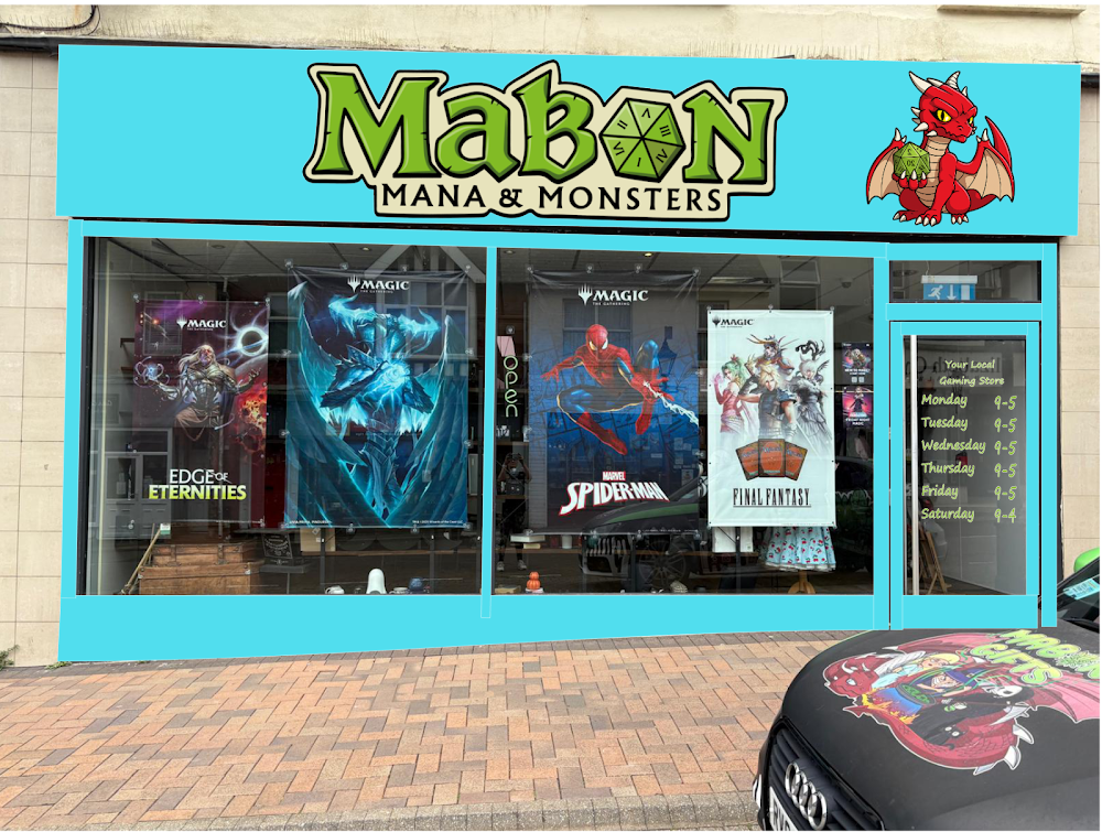 Mabon Mana & Monsters, tienda de TCG en Milford Haven
