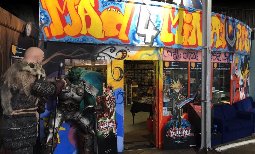 MAD FOR MINIATURES LTD, tienda de TCG en St Austell