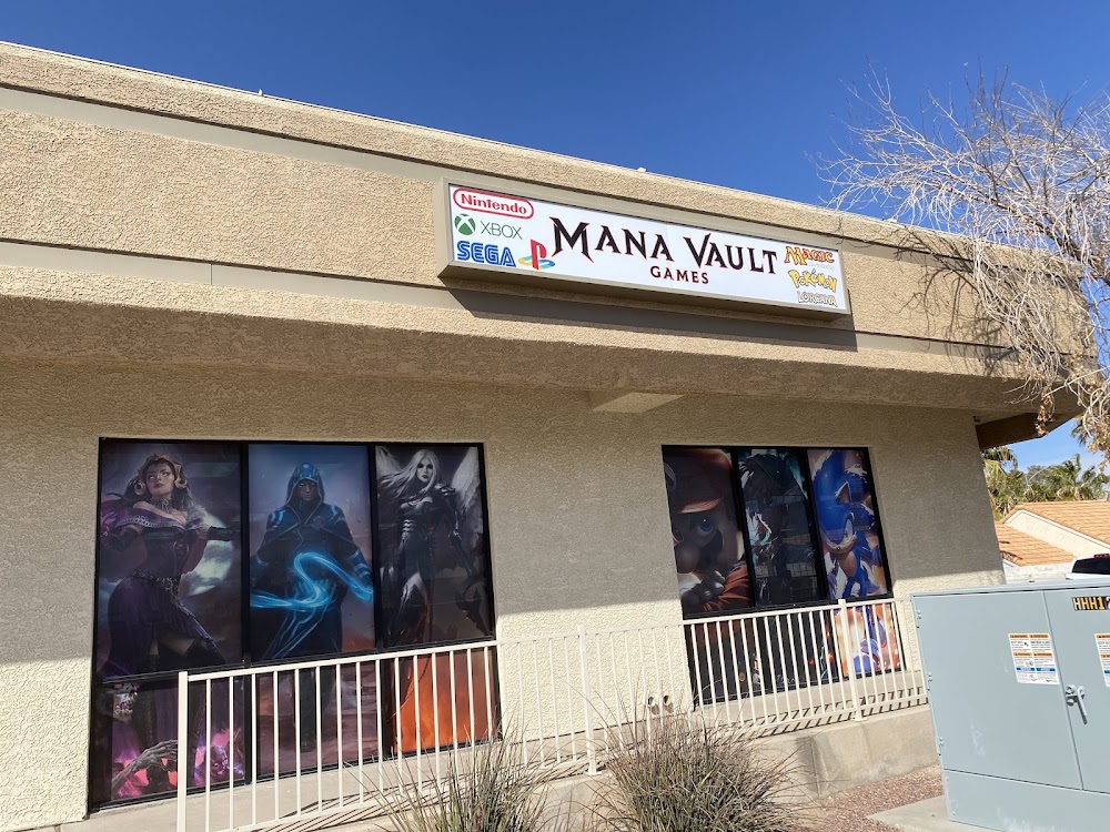 Mana Vault Games, tienda de TCG en Las Vegas