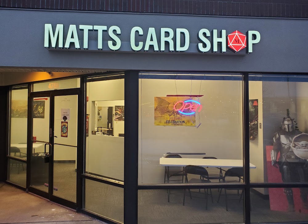 Matts Card Shop, tienda de TCG en Cincinnati