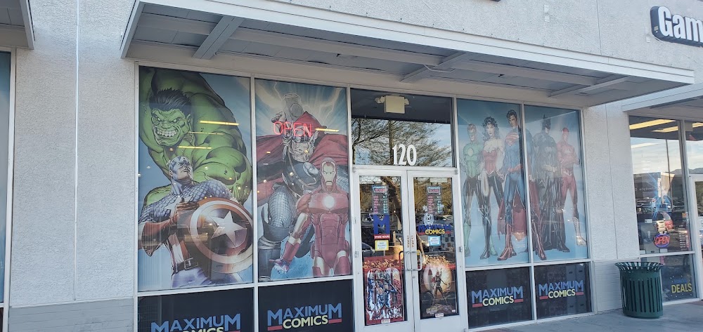 Maximum Comics Northwest, tienda de TCG en Las Vegas